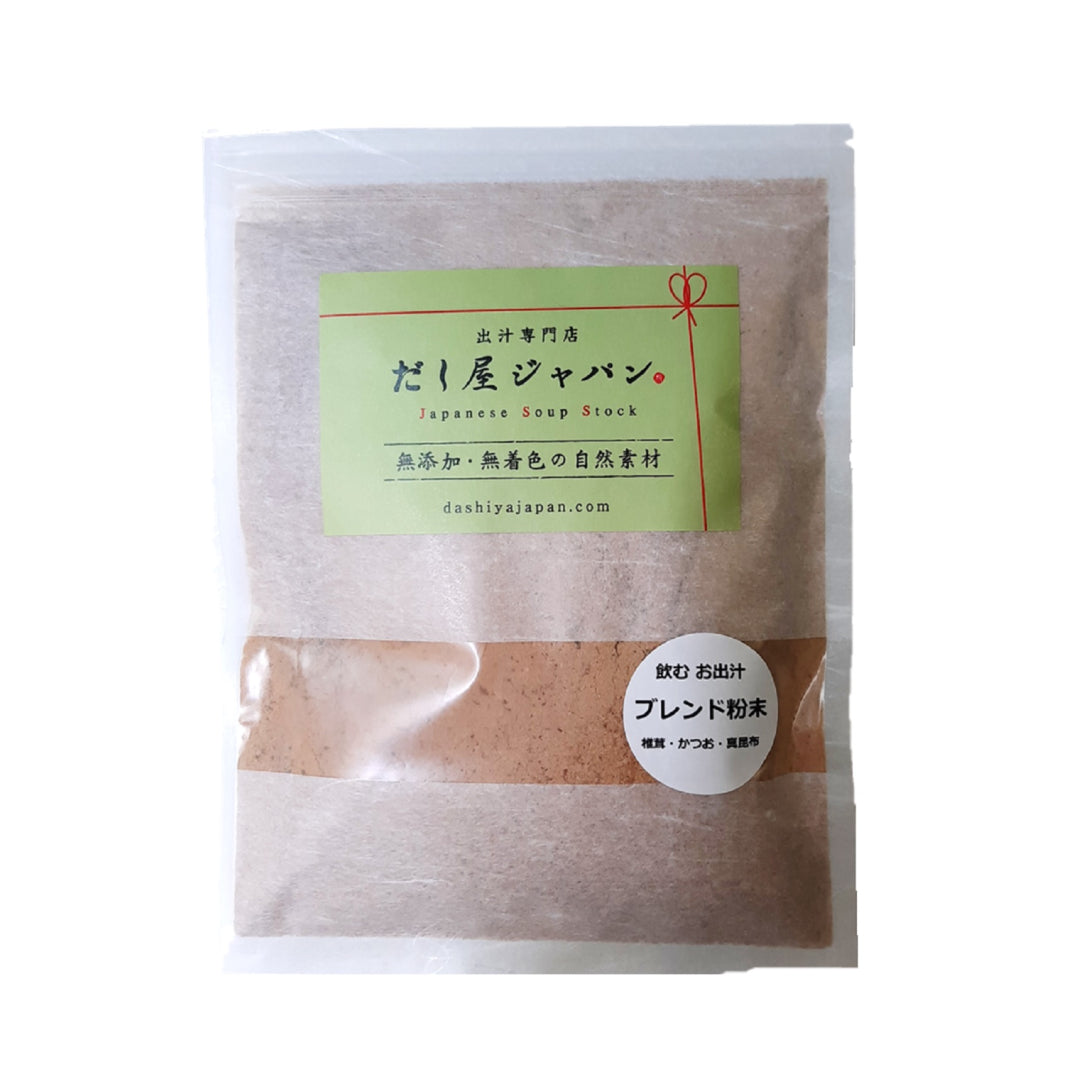 健康だし だしスープ 飲むお出汁 粉末だし 無添加 国産 食塩不使用 椎茸 かつお 昆布 だし粉 だし屋ジャパン